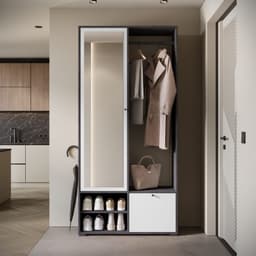 Home affaire Garderobenschrank DINO Kompaktgarderobe | Mehrfarbig