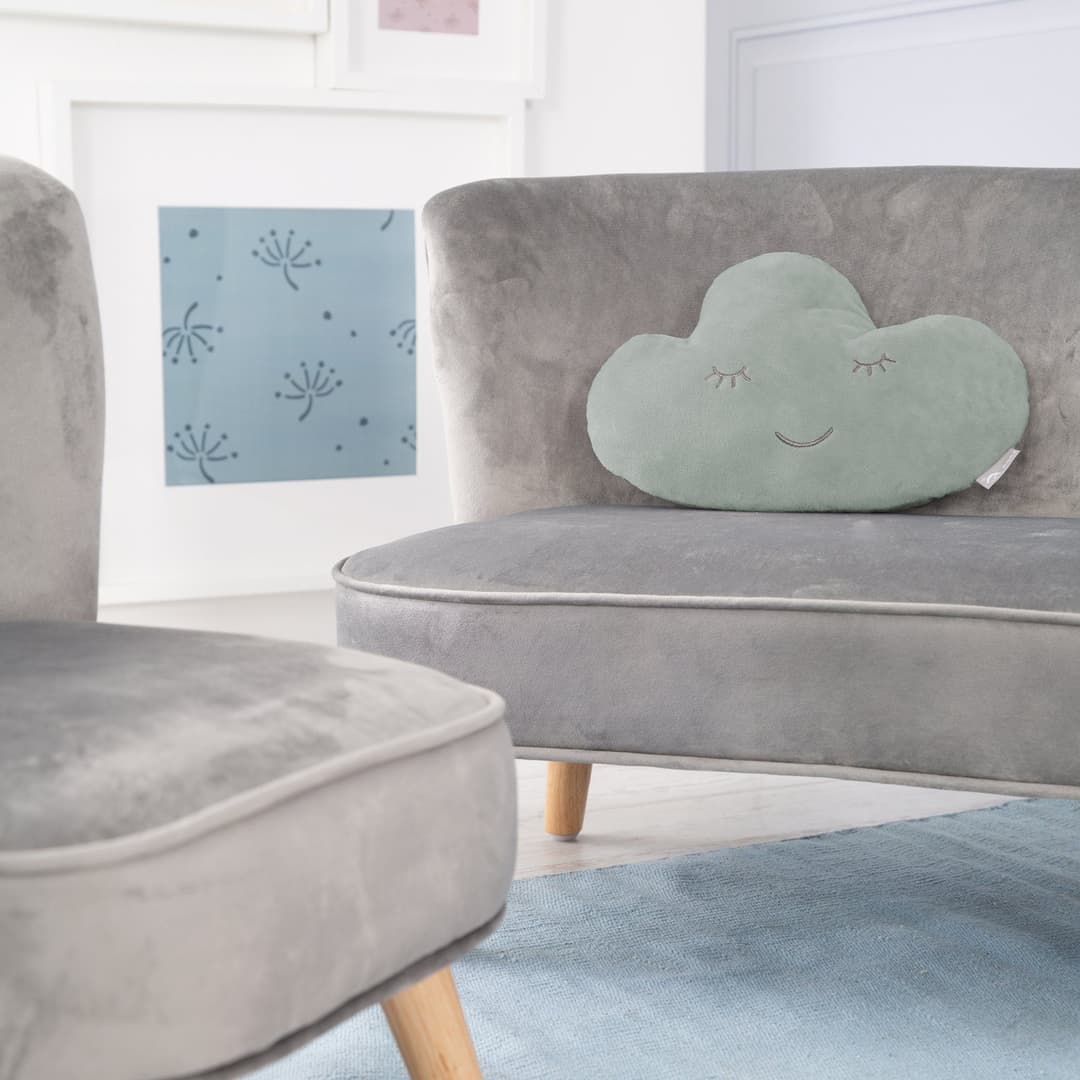 roba® Babykissen Lil Cuties, Wolke | Grün