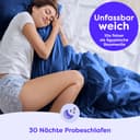 Wolkenfeld Kissenbezug | Blau 3