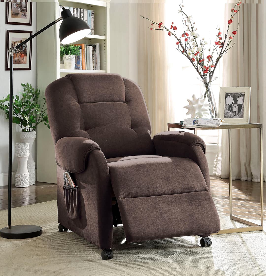 ATLANTIC home collection Relaxsessel Tobi | Braun