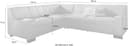 DOMO collection Ecksofa Norma Top | Beige 5