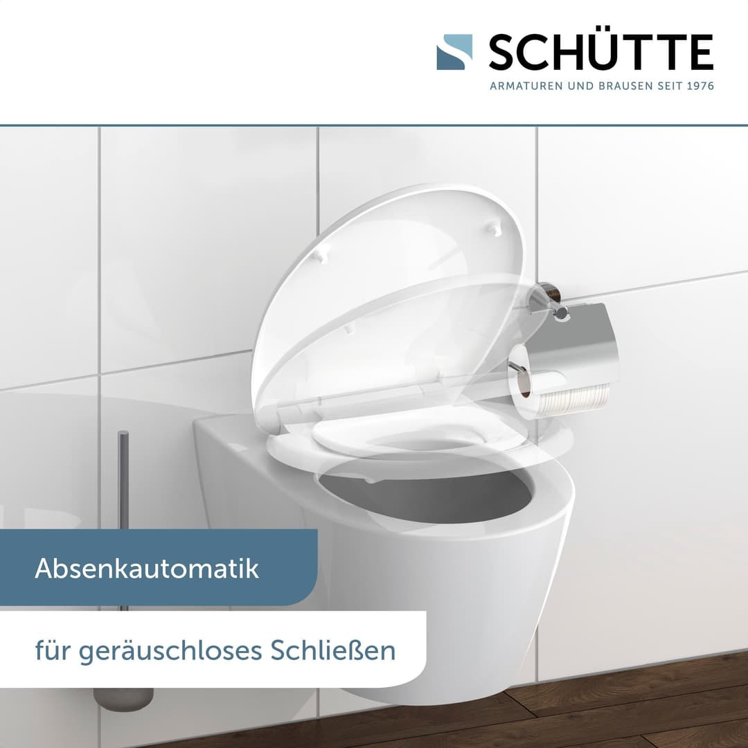 Schütte FAMILY WHITE WC-Sitz | Weiß