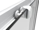 welltime Eckdusche Trento | Silber 2