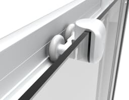 welltime Eckdusche Trento | Silber