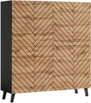 Home affaire Highboard Phuket | Holztöne