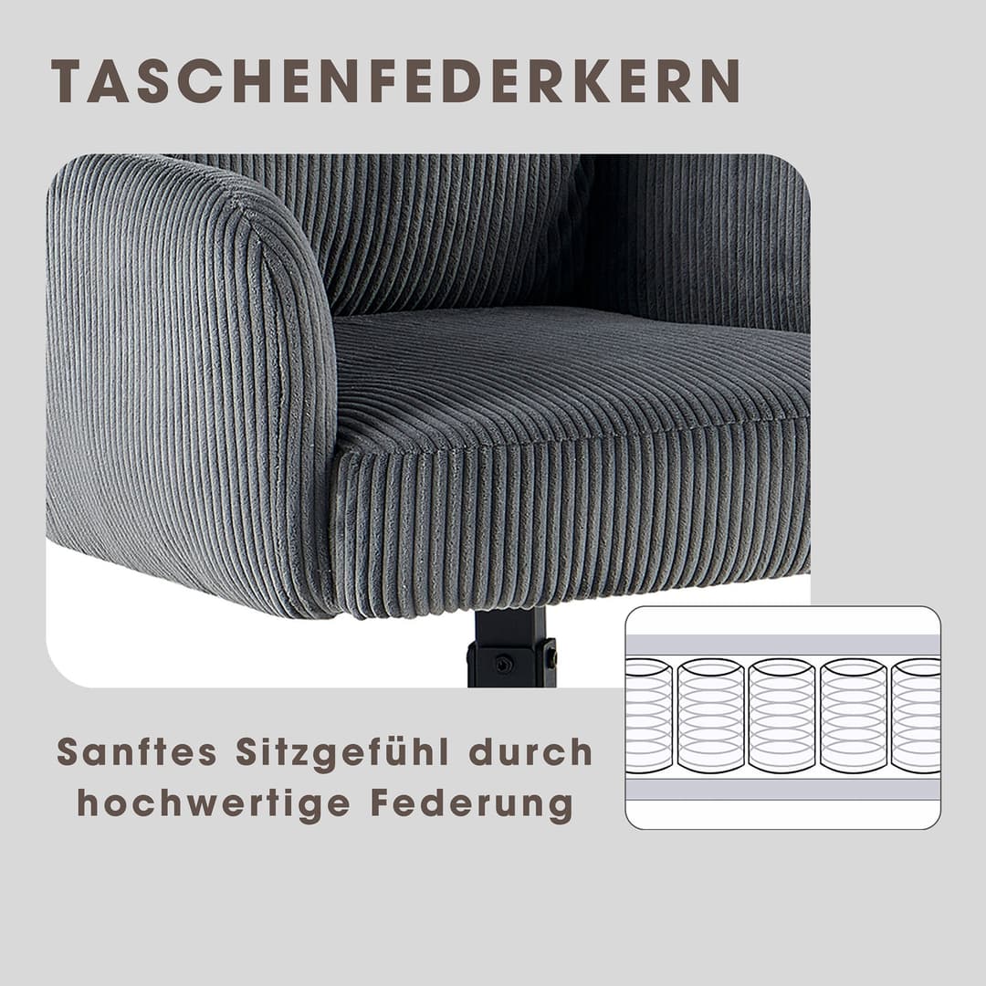Esszimmerstuhl Justin | Grau