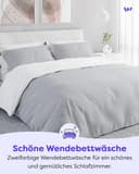 Wolkenfeld Bettwäsche-Set | Grau 3