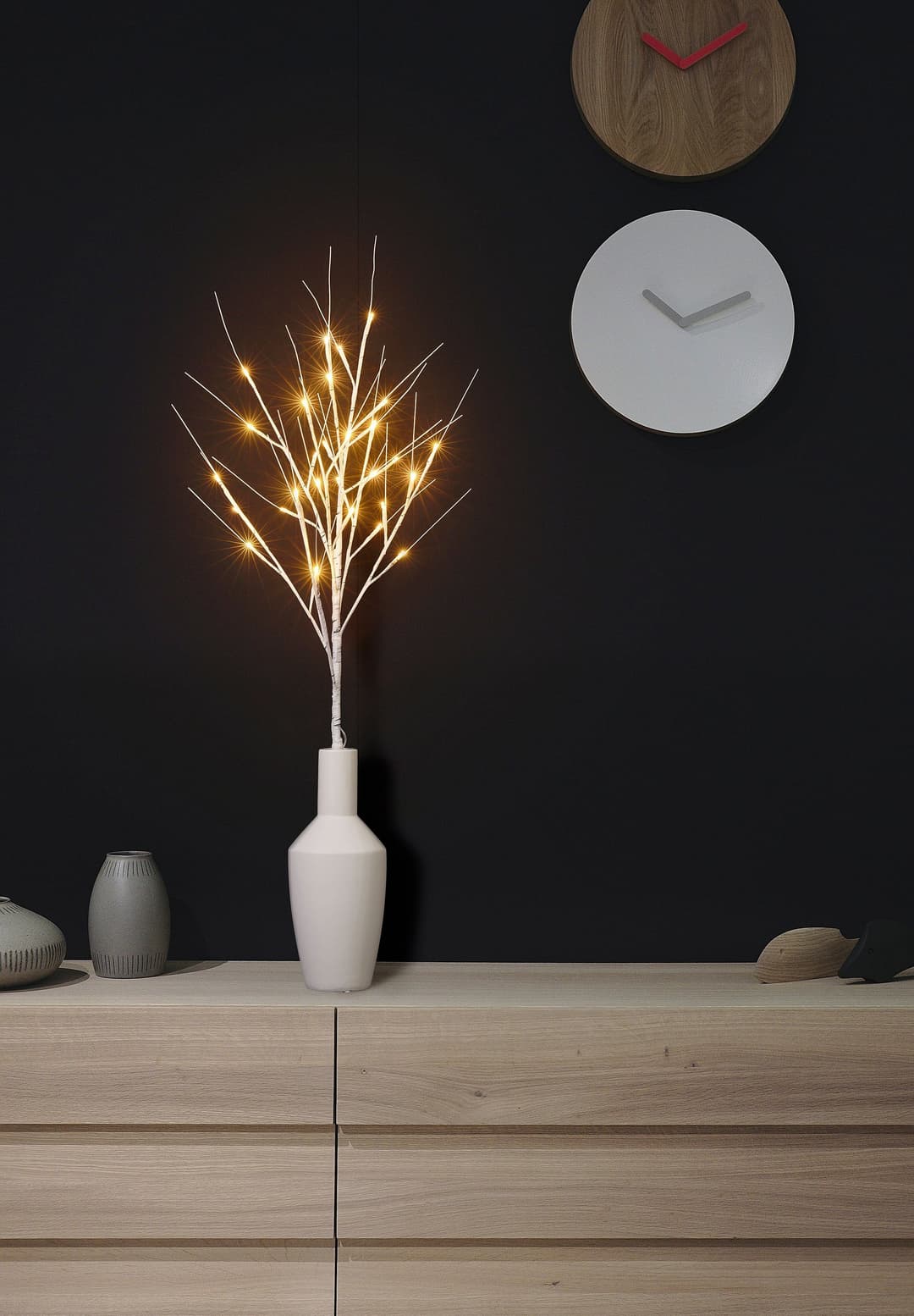 BONETTI LED Baum Weihnachtsdeko | Weiß