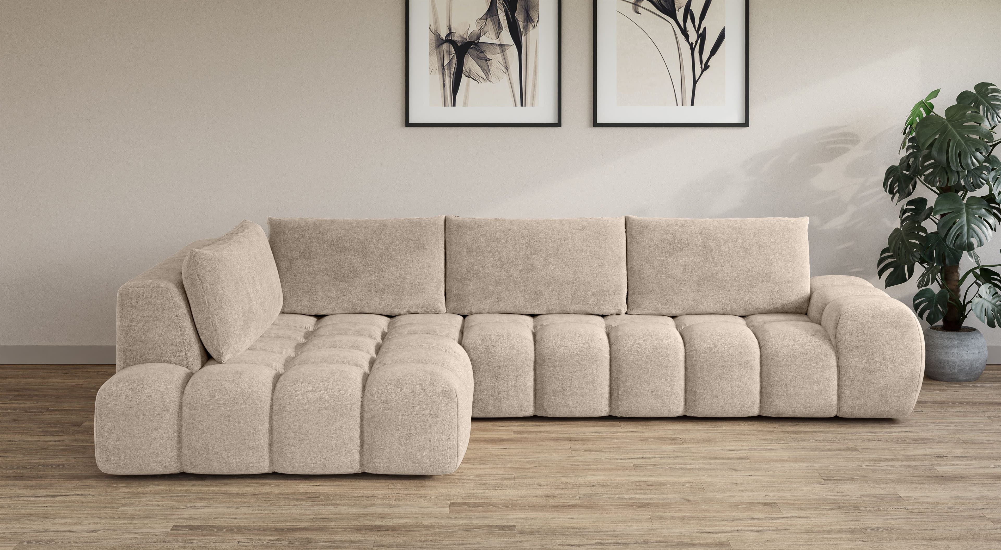 OTTO home Ecksofa AZITA | Beige