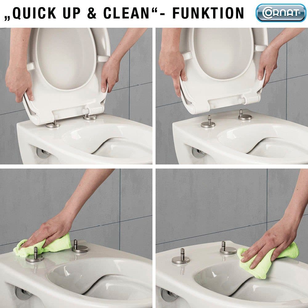 CORNAT WC-Sitz | Weiß
