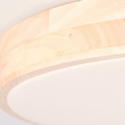 Brilliant Deckenleuchte Slimline | Holztöne