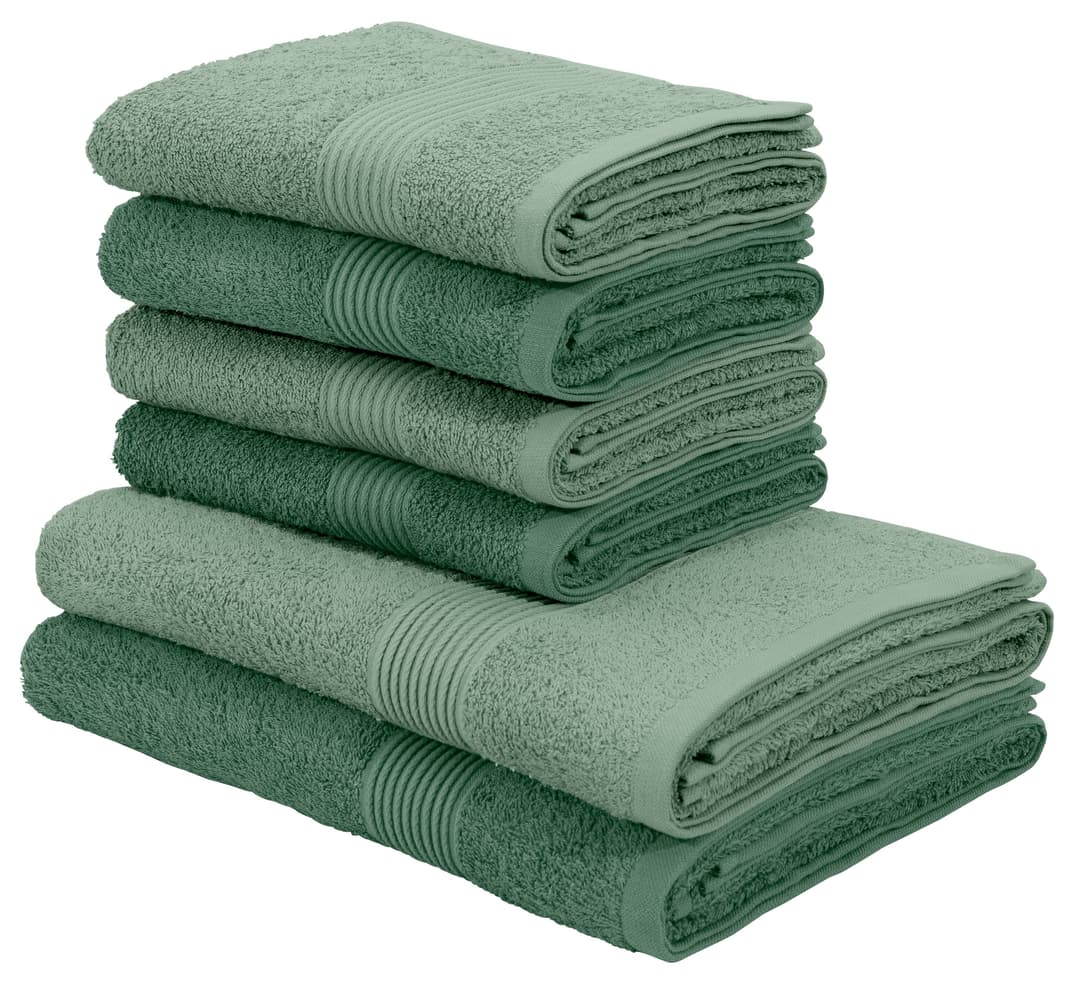 OTTO home Handtuch Set Anna | Grün