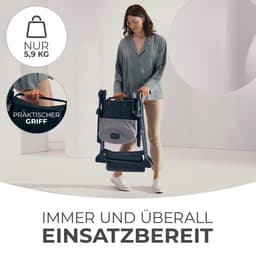 Kinderkraft Kombihochstuhl FOLDEE | Grau