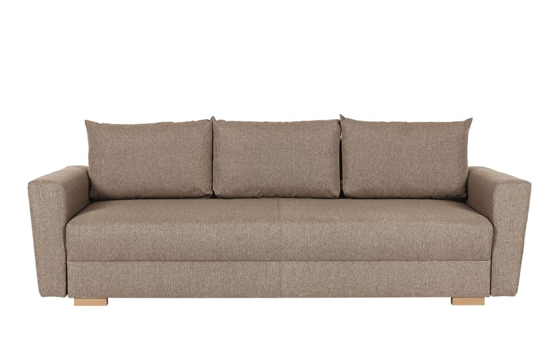 home affaire MAGHERA 3-Sitzer Schlafsofa | Beige
