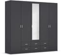 rauch GAMMA Kleiderschrank | Grau