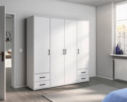 rauch VOYAGER Kleiderschrank | Weiß