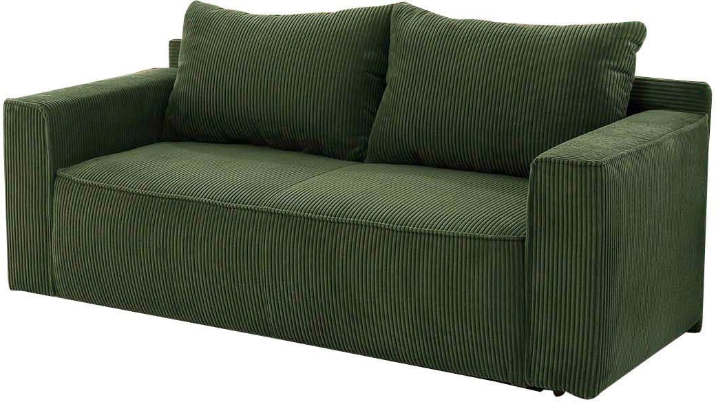 Jockenhöfer Gruppe Schlafsofa Ron | Grün