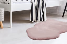 Arte Espina Fellteppich Rabbit 200 | Rosa