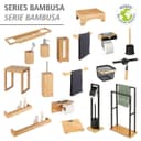 WENKO Wandregal Bambusa, 60 cm | Holztöne 4