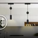 Briloner Leuchten LED Deckenleuchte LUXTRAIL 8035065 | Schwarz 4
