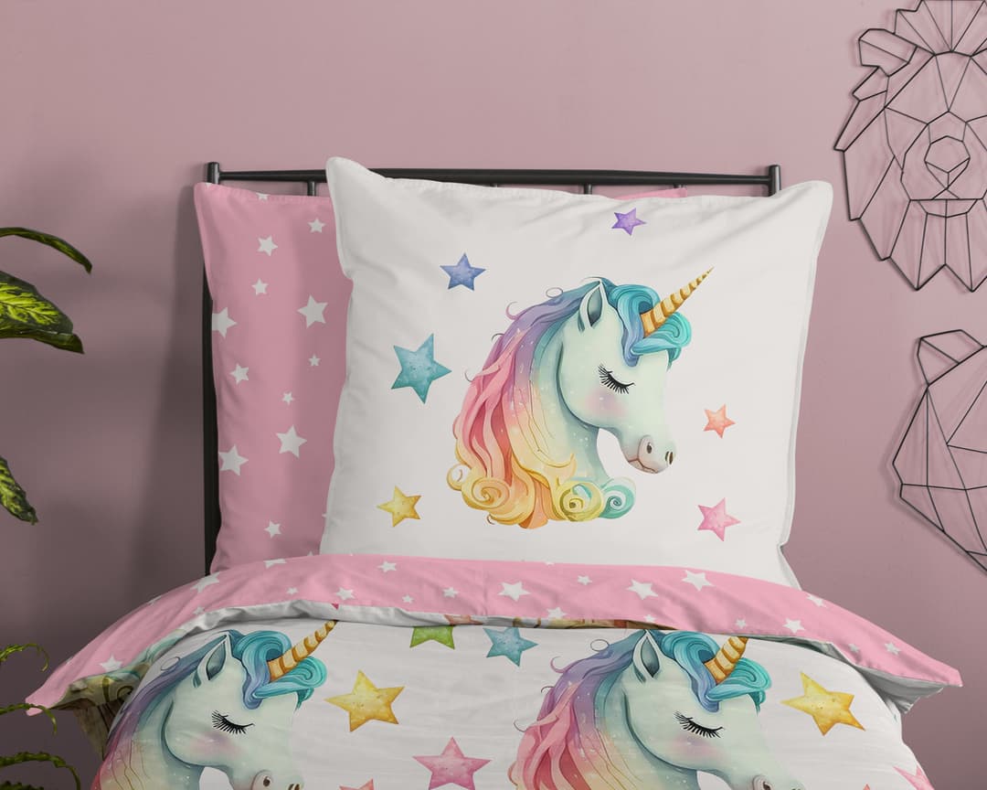 PURE luxury collection Kinderbettwäsche Fancy | Mehrfarbig