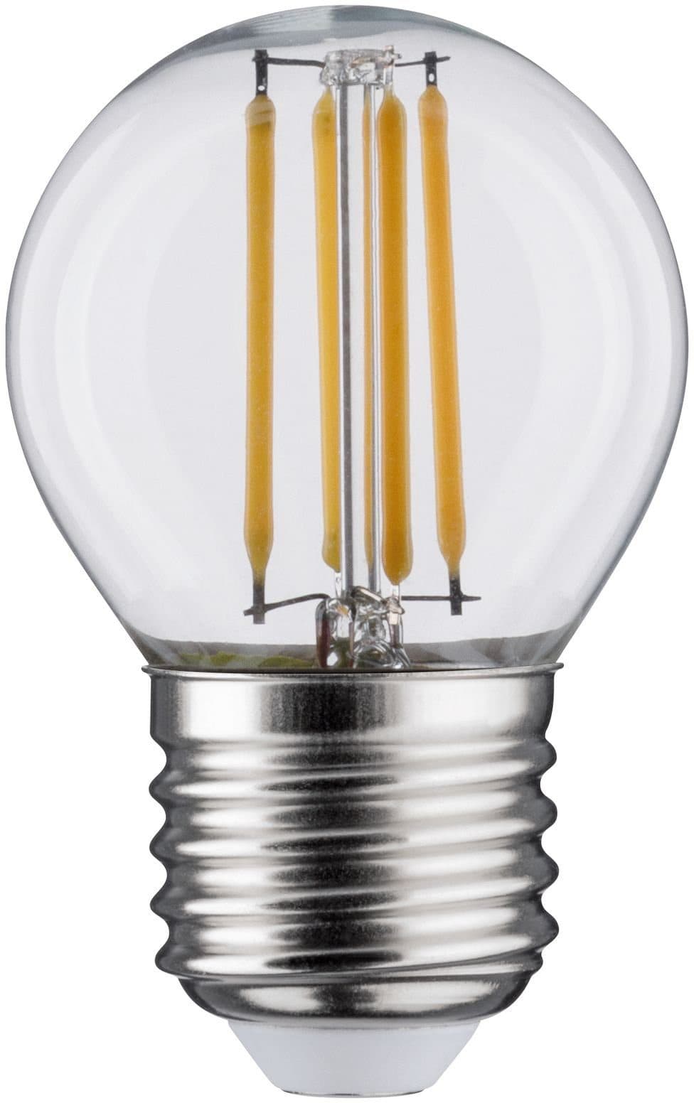 Paulmann LED-Filament 5er Pack 5W Tropfen E27 2700K klar | Transparent