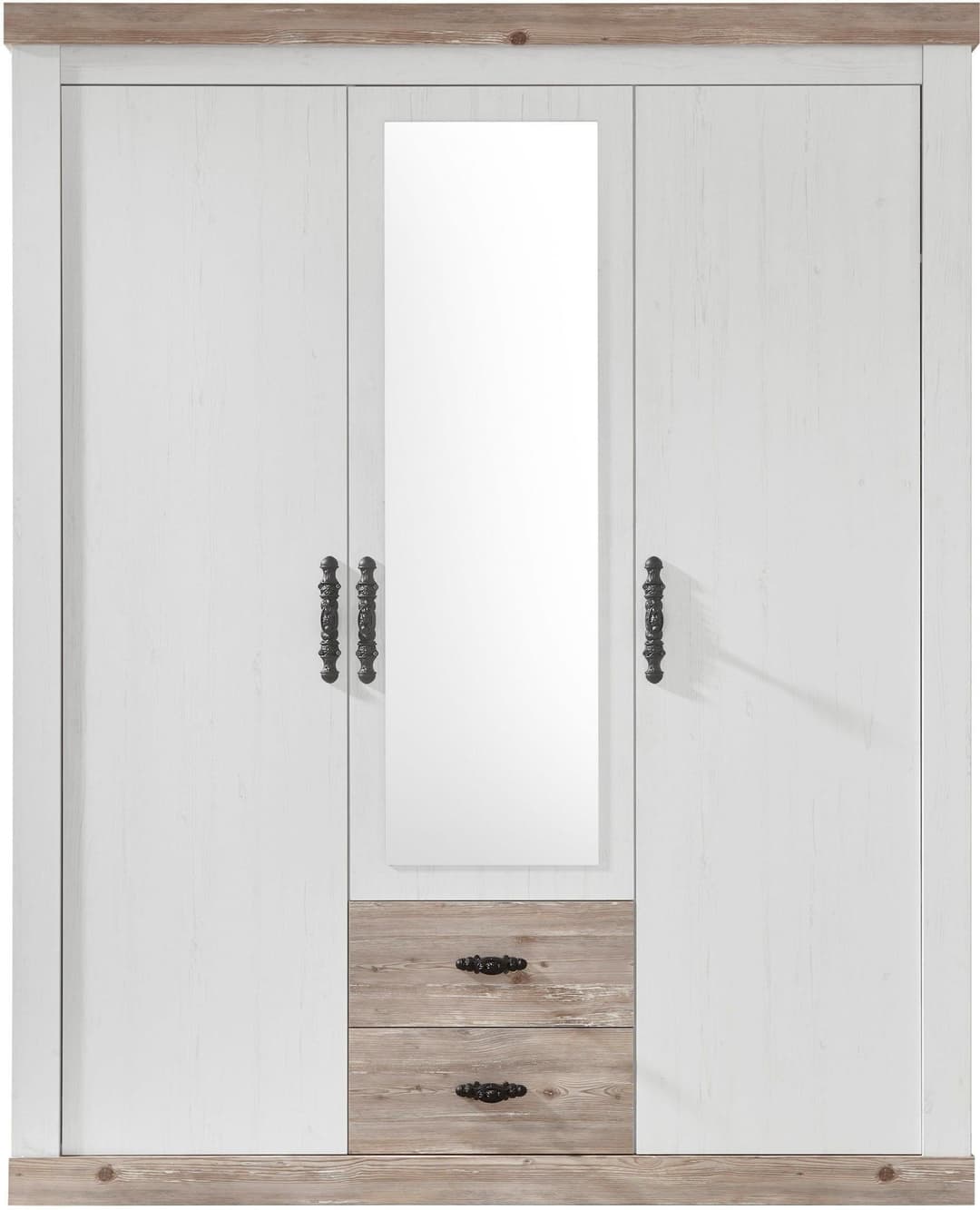 Home affaire Drehtürenschrank Florenz | Weiß