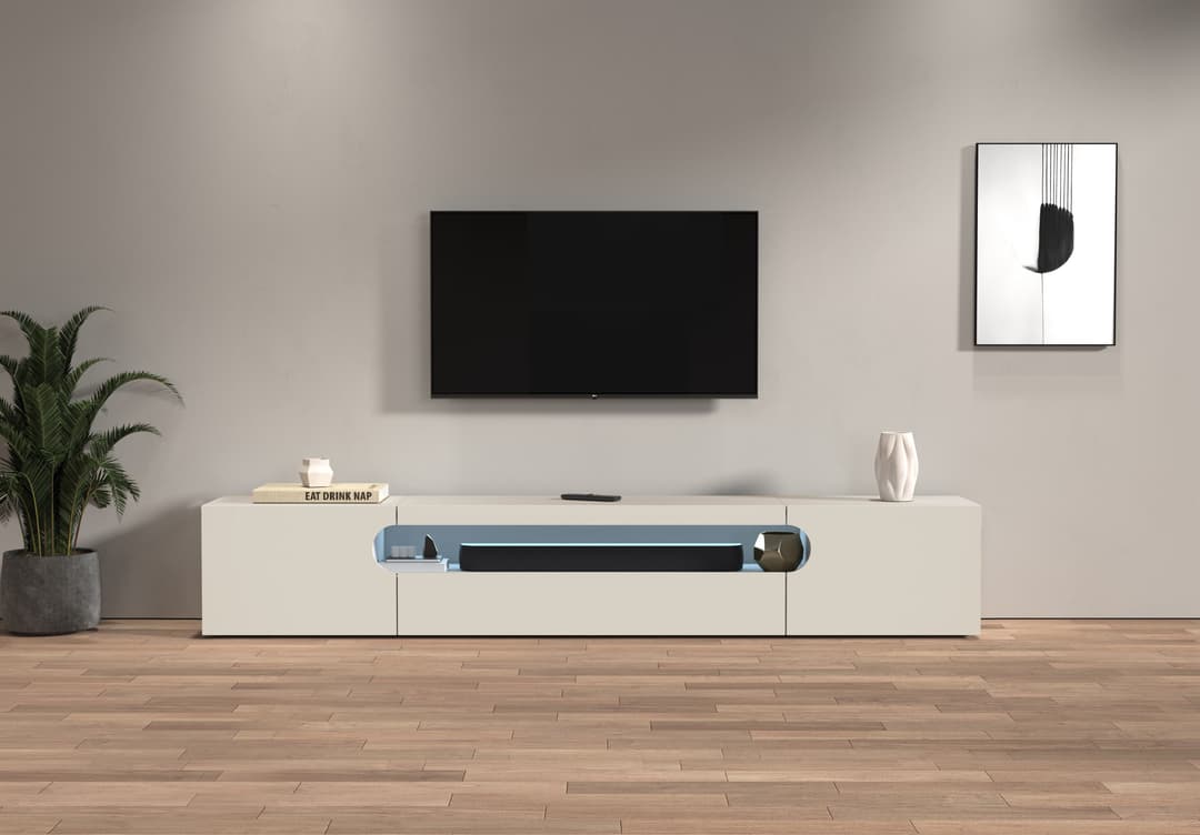 Home affaire Lowboard REAL TV-Möbel | Beige