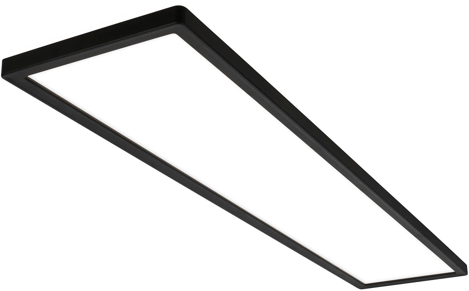 Briloner Leuchten LED Panel Slim | Schwarz