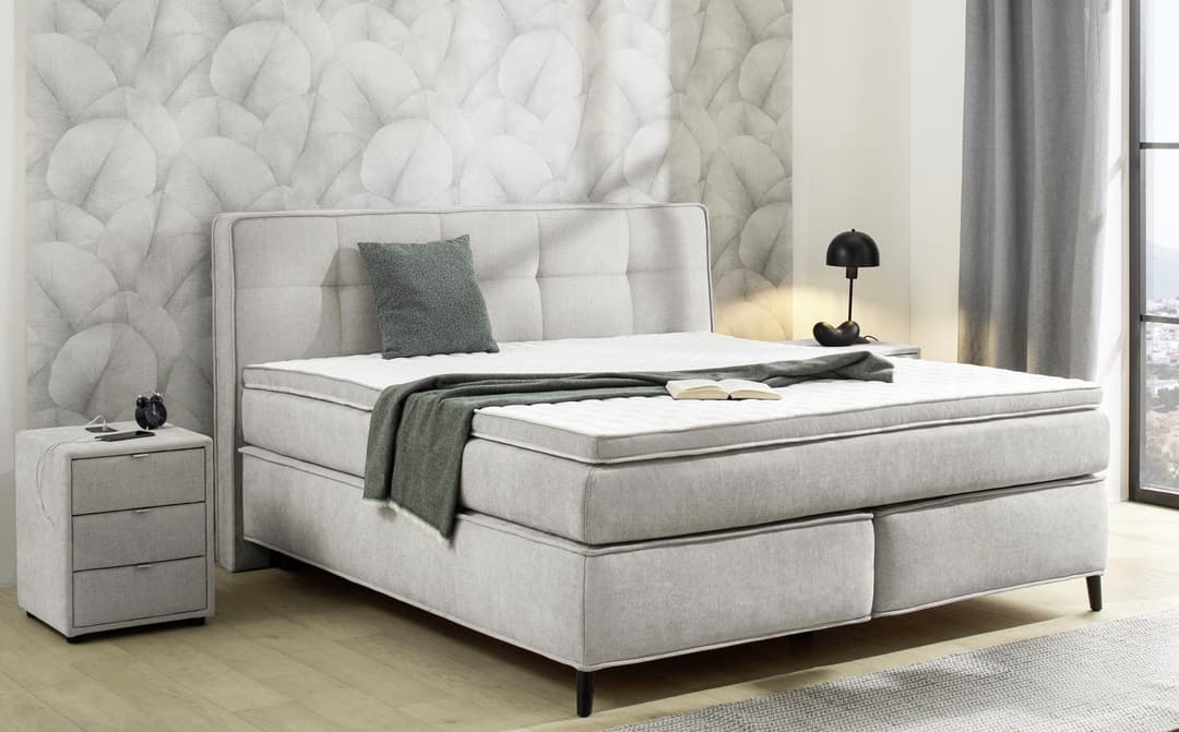 Jockenhöfer Gruppe Boxspringbett Capello | Grau