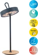 OTTO home LED Tischleuchte Ellvra | Grau 2
