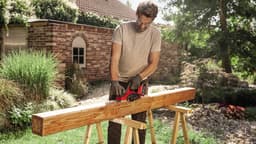 Einhell Akku-Elektrohobel TE-PL 18/82 Li - Solo | Rot