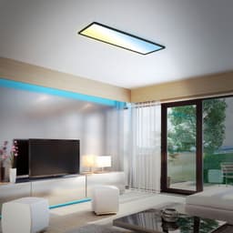 Briloner Leuchten LED Panel 7403015 SLIM | Schwarz