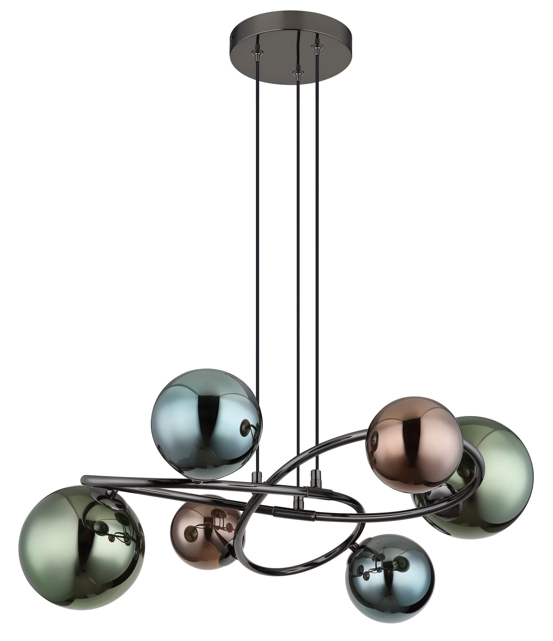 GLOBO LIGHTING LED-Hängeleuchte RIHA | Mehrfarbig