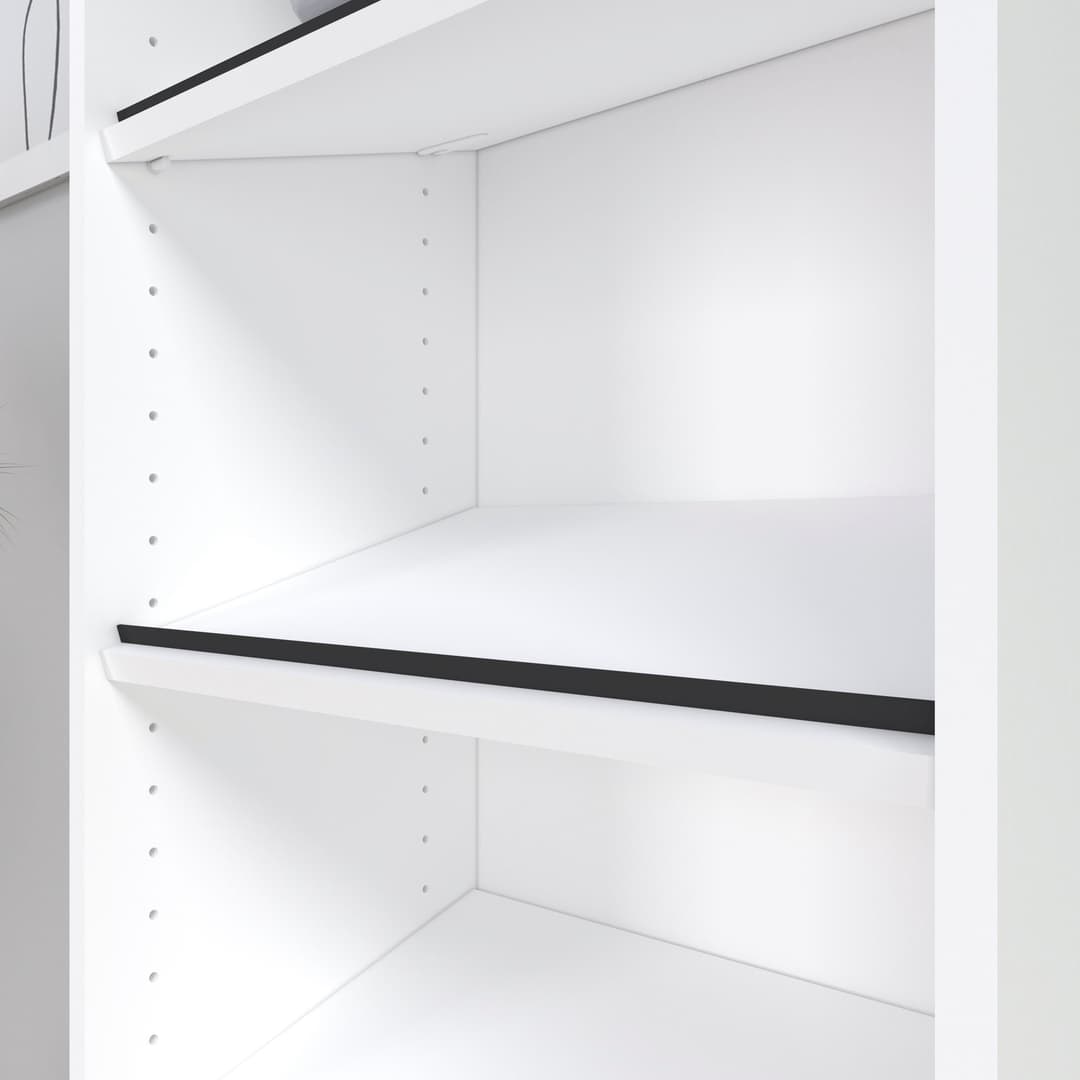 FORTE Schuhregal Canberra | Weiß