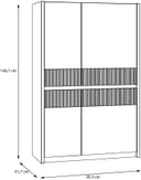 FORTE Oak Squere Highboard | Holztöne 5