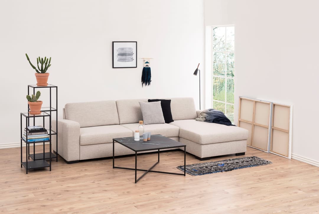 ACTONA GROUP Standregal Stoke | Schwarz