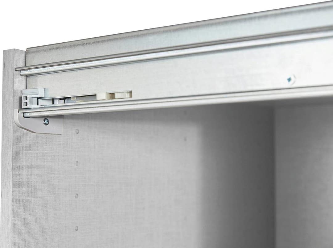 rauch Schwebetürselbsteinzug Soft-Close Zubehör Kleiderschrank | Grau