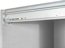 rauch Schwebetürselbsteinzug Soft-Close Zubehör Kleiderschrank | Grau
