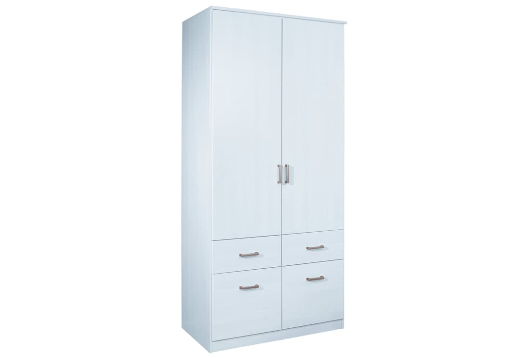 rauch Kleiderschrank BREMEN | Weiß