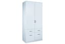 rauch Kleiderschrank BREMEN | Weiß 5