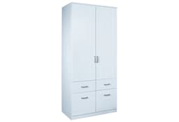 rauch Kleiderschrank BREMEN | Weiß