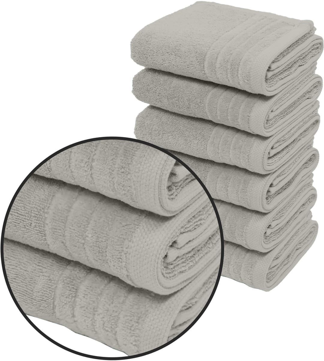 OTTO home Handtücher Sanremo Premium | Grau