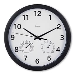 Hama Wanduhr Malta | Schwarz