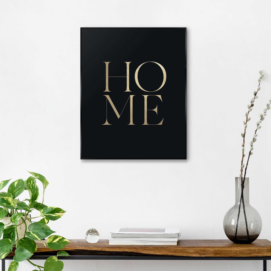 Reinders! Poster Home | Schwarz