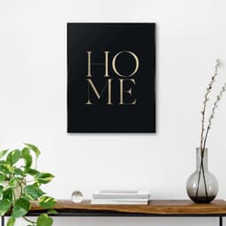 Reinders! Poster Home | Schwarz