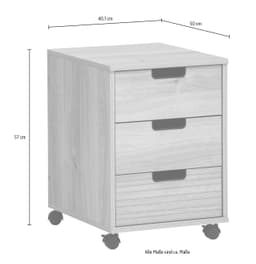 Schildmeyer Rollcontainer Emmik | Holztöne