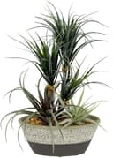 Kunstpflanze Dracena/Tillandsia | Grün
