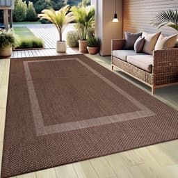 OTTO home Teppich Venedig Bordüre | Braun
