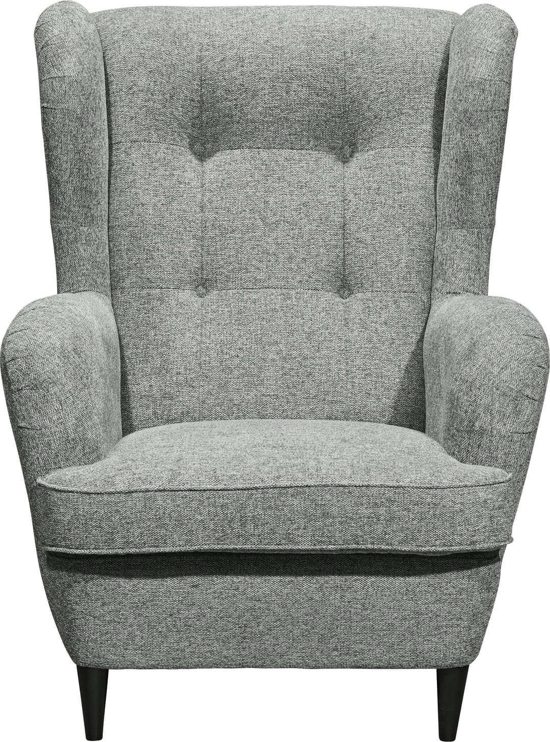 ED EXCITING DESIGN Ohrensessel Oskar | Grau